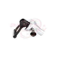 Bunn 07059.0003 Faucet With Clean Out, Chrome, Black Handle