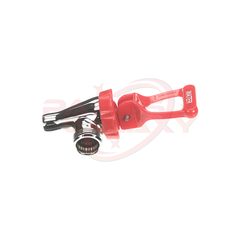 Bunn 07094.0101 Faucet, Red Handle & Bnt