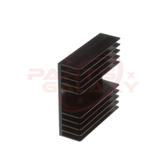 Bunn 20541.0001 Heat Sink,Al Blk Anodize4.0Lg