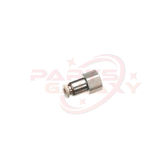 Schaerer 3370069489 Screw-On Connection, R1/8"-4, Inox