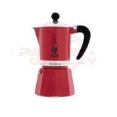 Bialetti Moka Rainbow Stovetop Espresso Maker - Red