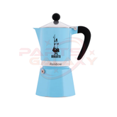 Bialetti Moka Rainbow Stovetop Espresso Maker - Blue