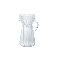 Hario V60 Glass Pour Over Hot And Iced Coffee Maker