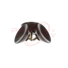 Vitamix 001444 Foot with Stud, Black Rubber, Pack of 3