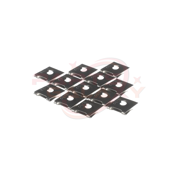 Bunn 00917.7999 Clip, J, #8-32, Stainless Steel, 0.2-0.4, Pack Of 12