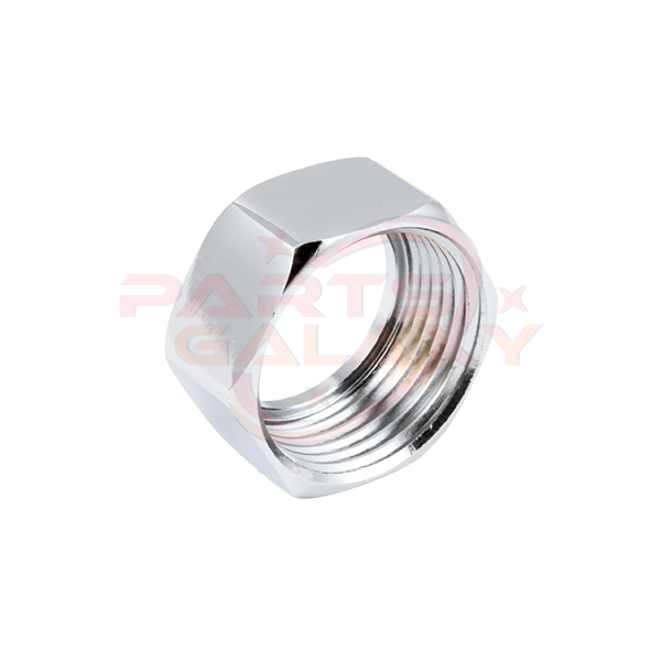 Bunn 01268.0000 Faucet Union Nut, Hex, Chrome Plated Brass