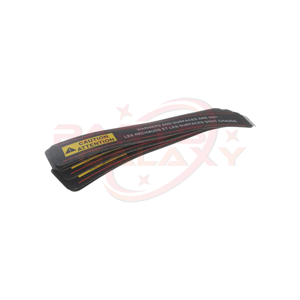 Bunn 02769.7999 Decal, Caution, Pack Of 12