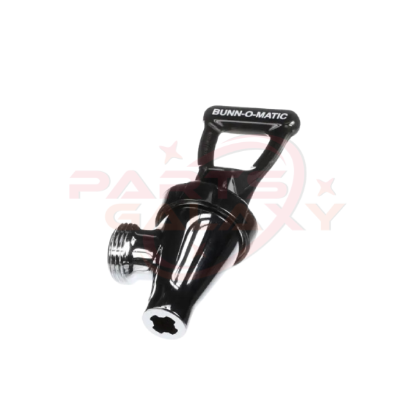 Bunn 03287.0003 Faucet Assy,Crm W/Blk Handle
