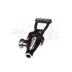 Bunn 03287.0003 Faucet Assy,Crm W/Blk Handle