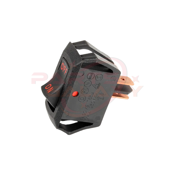 Bunn 04786.0002 Rocker Switch, On/Off, 125/250 Volt, Visired