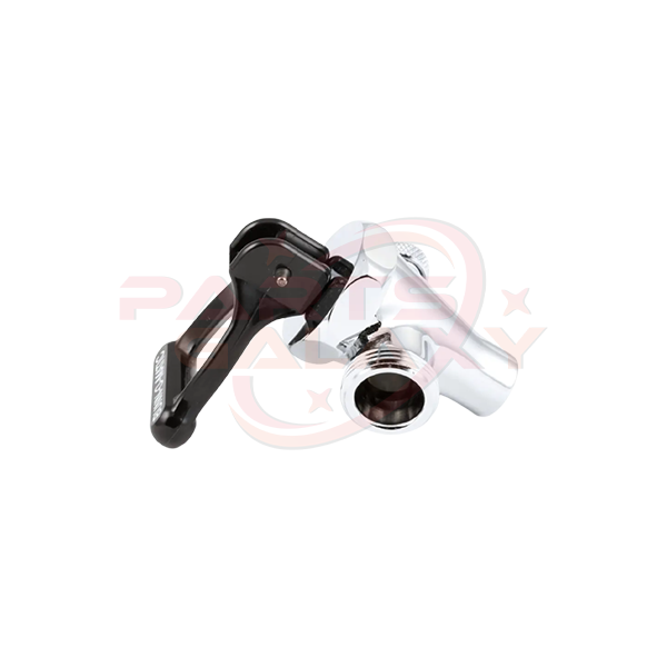 Bunn 07059.0003 Faucet With Clean Out, Chrome, Black Handle