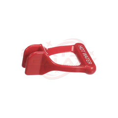 Bunn 07096.0104 Faucet Handle, Red, Hot Water