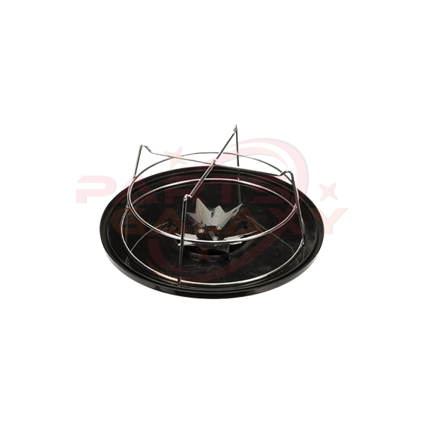Bunn 07177.0053 Funnel Cover Assembly W/ Basket, Black