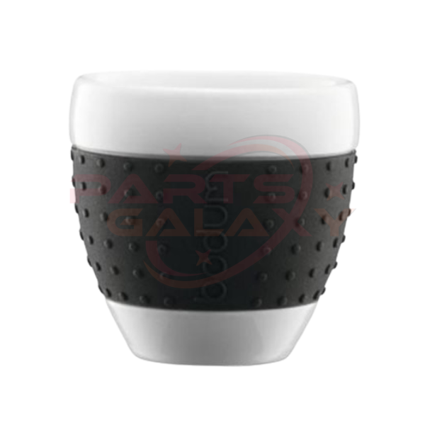 Bodum - Pavina 3-Oz. Porcelain Mug - Black