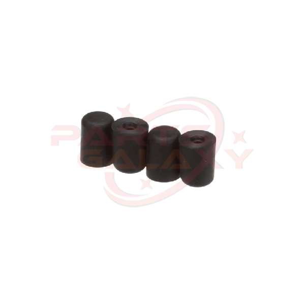 Vitamix 1240 Foot, Black, Rubber, Set of 4