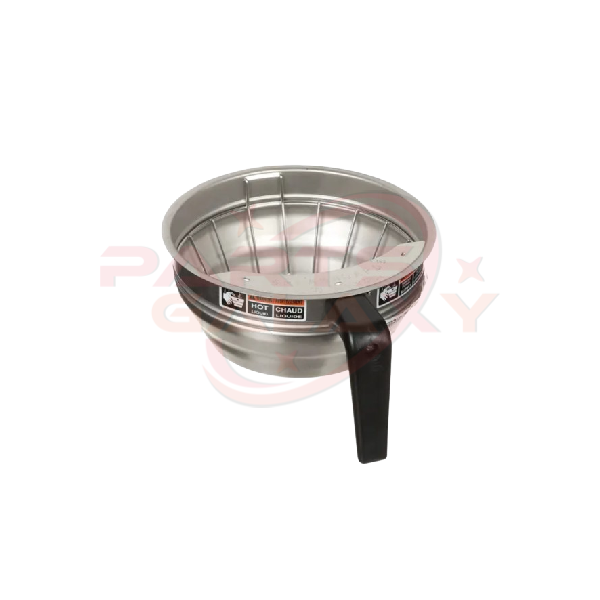 Bunn 20216.7000 Funnel Assy,Sst Black Handle(Small)&