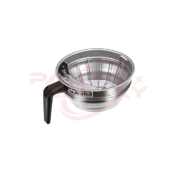 Bunn 20216.7002 Funnel Assy,Sst Blk Handle Sm(Tdl-Can)