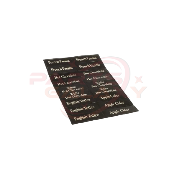Bunn 26537.0036 Decal,Var Flvrs Fmd(Tdl)