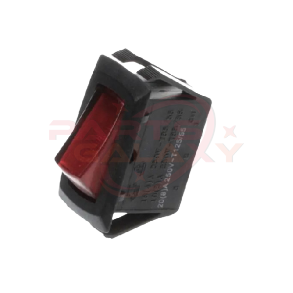Bunn 27727.0001 Switch,Spst On/Off Illum-Red Ce&