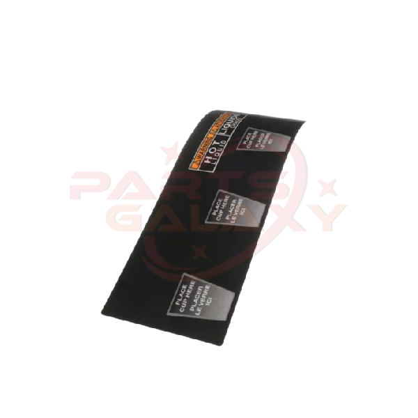 Bunn 28328.0016 Decal,Cup Placement Imix-5 Pc Bilingual