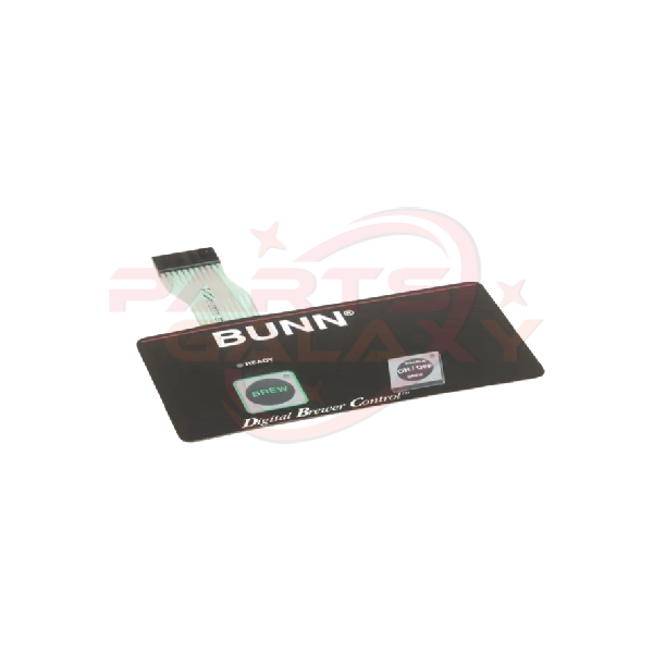 Bunn 29006.0018 Switch,Membrane No Wrmr Aps
