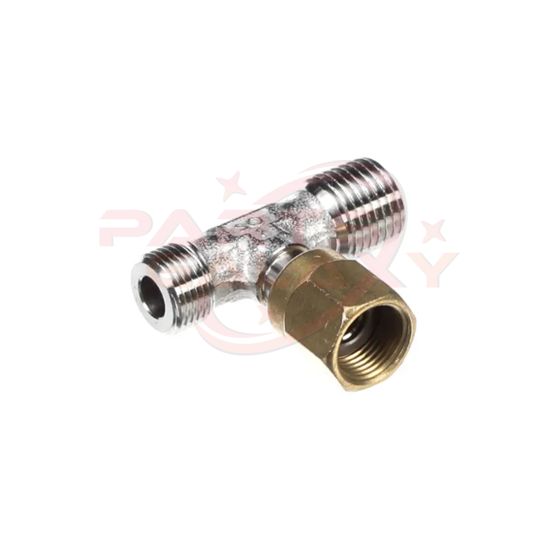 Schaerer 3370064061 Adjustable T M12-M12-R1/4 Preass. Inox