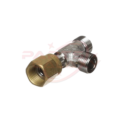 Schaerer 3370065096 Adjustable L Fitting M12-M12-M12 Inox
