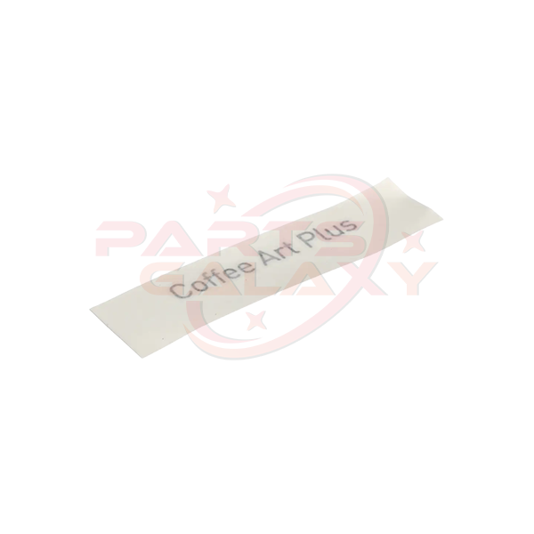Schaerer 3370069276 Sticker Coffee Art Plus Bk
