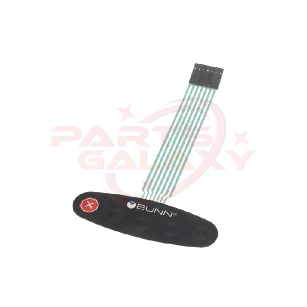Bunn 36231.0001 Switch,Membrane Program W/Stop