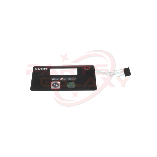 Bunn 38876.7002 Switch,Membrane No Warmers Eng/Fre&