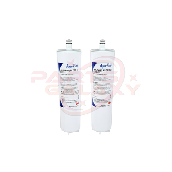 Aqua-Pure® Brand by 3M Full Flow Drinking Water System Replacement Pre and Post Cartridges, Model AP-DW80/90, 5585102