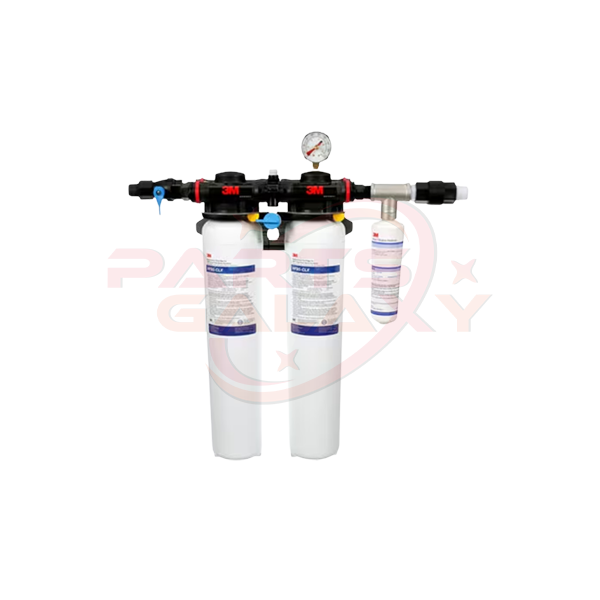3M™ Dual Port 290 Series Filter System DP295-CLX 5624206, For Cold Beverage Applications, 5 um NOM