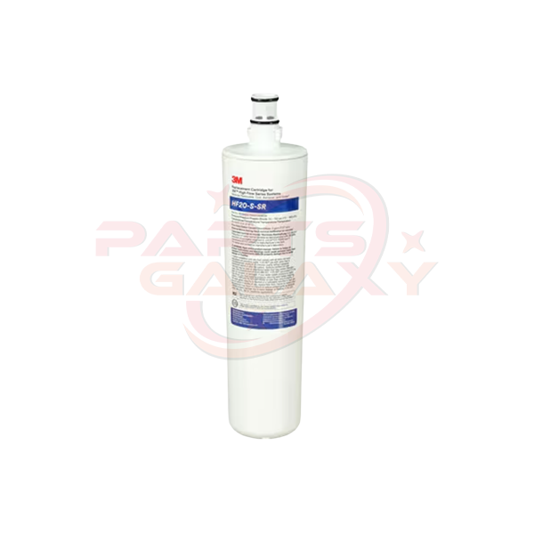 3M™ High Flow Carbonless Series Water Filter Cartridge HF20-S-SR, 5636432, 0.2 um Nominal 2.0 gpm