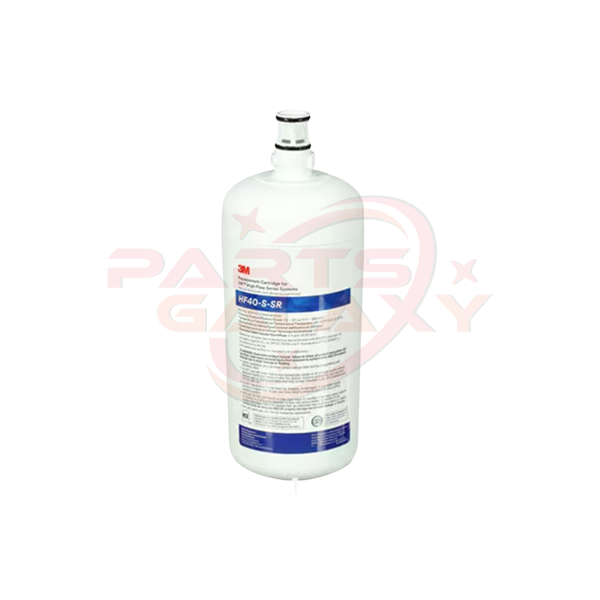 3M™ High Flow Carbonless Series Water Filter Cartridge HF40-S-SR, 5637115, 0.2 um Nominal, 2.5 gpm