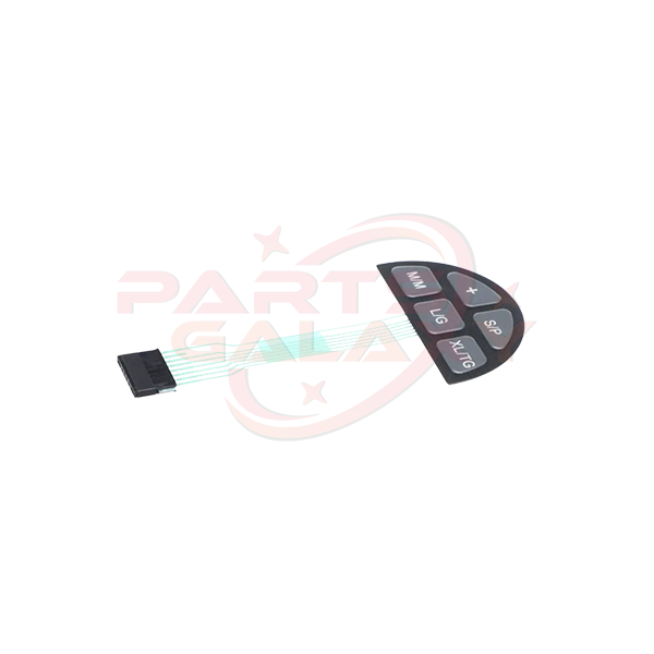Bunn 45759.7120 Switch Membrane With Ribbon Cable, Push Button