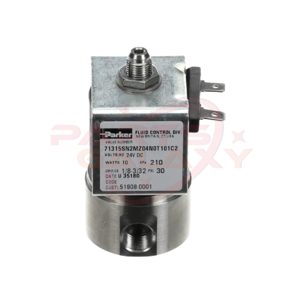 Bunn 51908.0001 #Valve, Sol 24Vdc 3Way 1/8 3/32 Orf