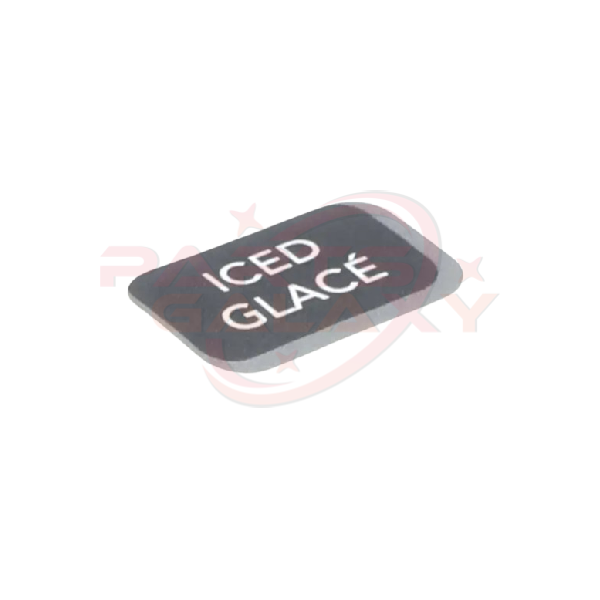 Bunn 52904.7113 Overlay, Iced Coffee Button