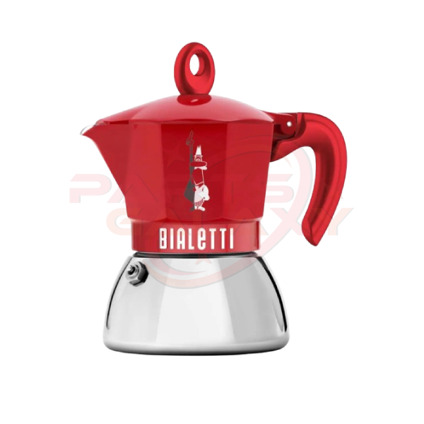 Bialetti Moka Induction Espresso Maker - Red