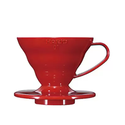 Hario V60 Coffee Dripper 01 / Red (Pp)