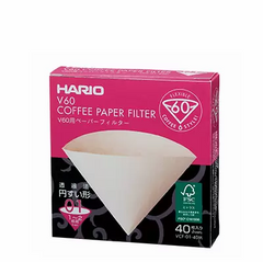 Hario V60 Paper Filter 01 M 40 Sheets