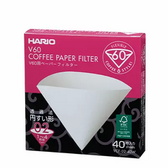 Hario V60 Paper Filter 02 W 40 Sheets