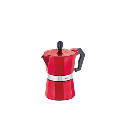 Cilio Coffee Maker Classico - Red